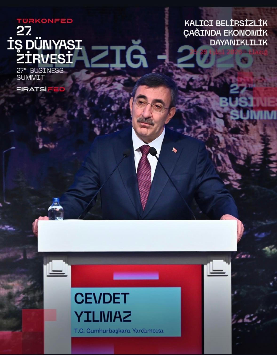 TÜRKONFED 27. İş Dünyası Zirvesi Elazığ’da Gerçekleştirildi
